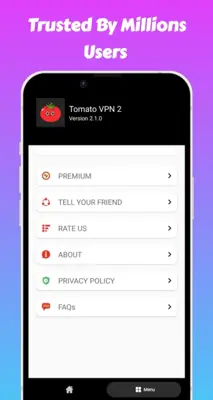 Tomato VPN 2 android App screenshot 2