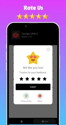 Tomato VPN 2 android App screenshot 5